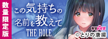この気持ちの名前を教えて THE HOLE  数量限定版	TAMS-1399【初回入荷数量限定アクリルフィギュア付き!!】