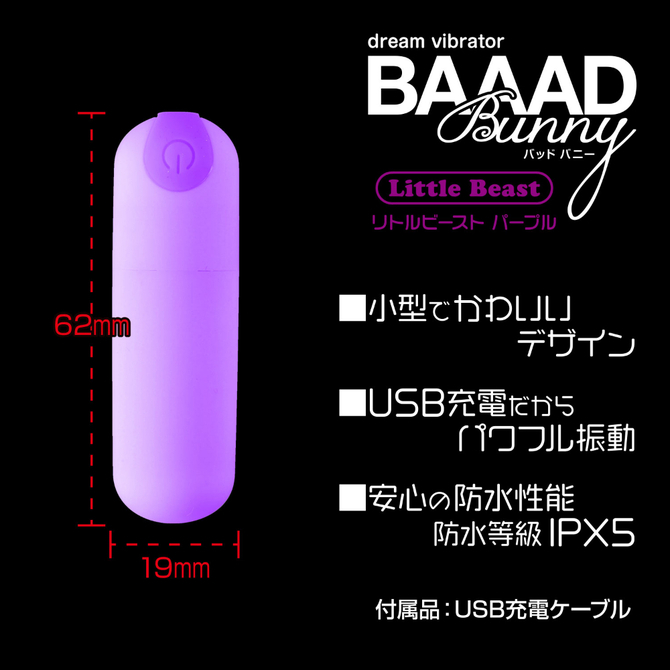 BAAAD　Bunny　Little　Beast　Purple　セット 商品説明画像7