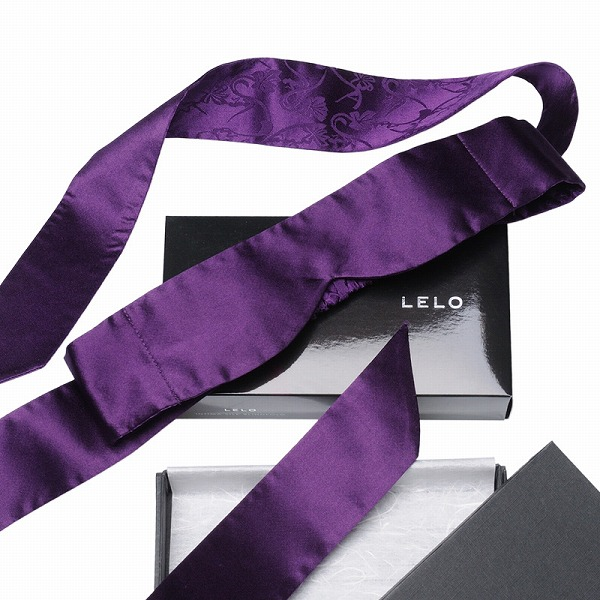 LELO　インティマ　パープル　INTIMA Purple シルクブラインドフォールド 商品説明画像2