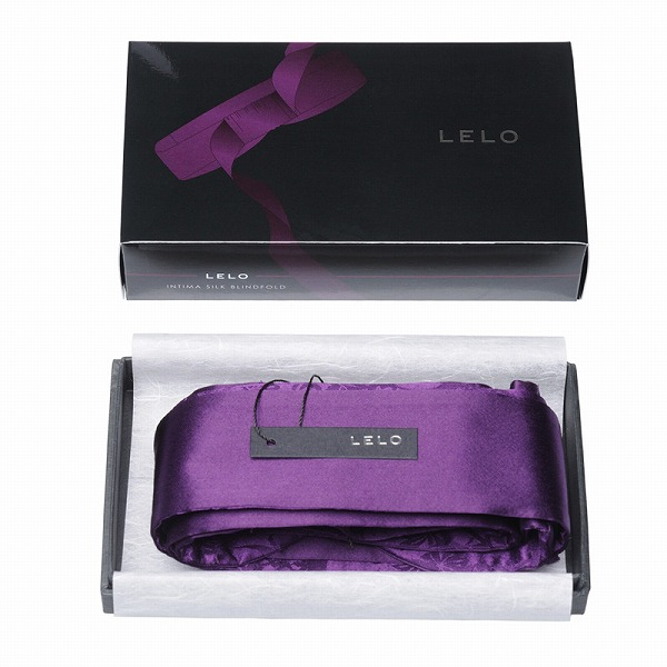 LELO　インティマ　パープル　INTIMA Purple シルクブラインドフォールド 商品説明画像3