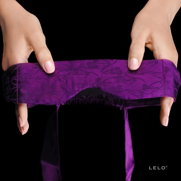 LELO　インティマ　パープル　INTIMA Purple シルクブラインドフォールド 商品説明画像4