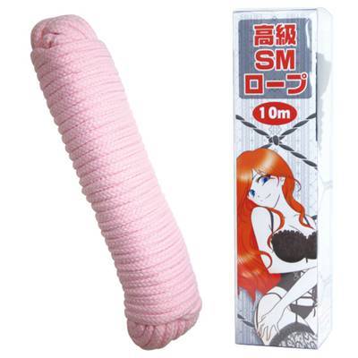 高級SMロープ　10M　ピンク 商品説明画像1