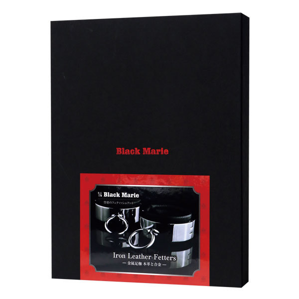 Black Marie（ブラックマリー）Iron Leather Fetters-金属足枷　本革と合金- ◇ 商品説明画像2