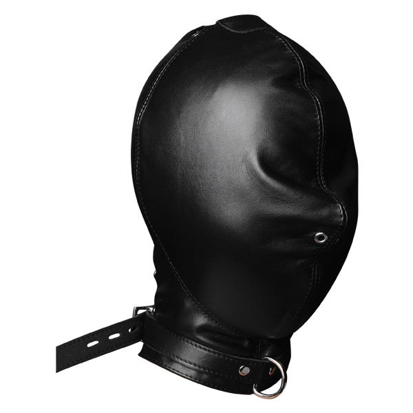 Black Marie（ブラックマリー）Leather Choke Mask-呼吸制御マスク- 商品説明画像1