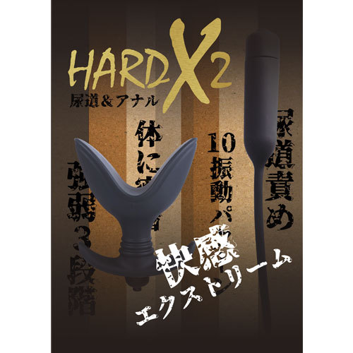 HARD X2 アナルプラグ・尿道ブジーセット 商品説明画像3
