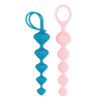 Satisfyer Beads Color（サティスファイヤー ビーズ） カラー（アナルビーズ2個セット） ◇ 2019年春夏注目商品 