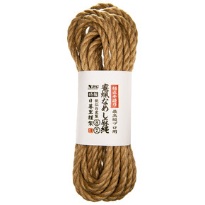 なめし麻縄ロープ 8m 紫 | jarwan.com
