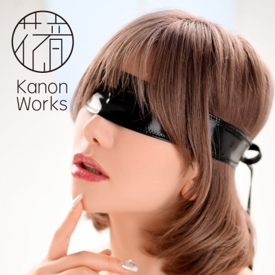 Kanon Works（花音ワークス）　エナメル生地後ろ結びアイマスク 商品説明画像2