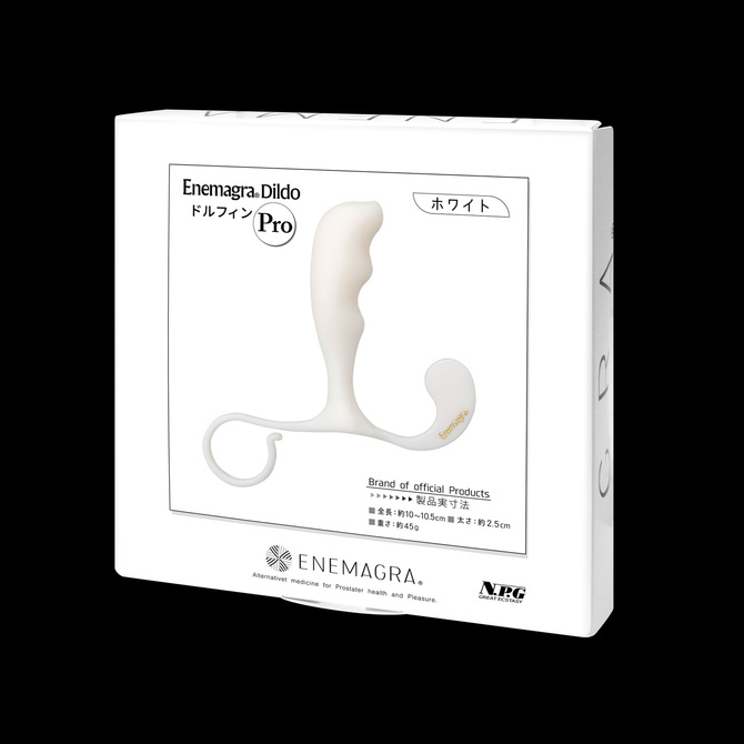 Enemagra(R) Dildo ドルフィン Pro　ホワイト 商品説明画像2