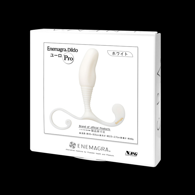 Enemagra(R) Dildo ユ-ロ Pro　ホワイト 商品説明画像2