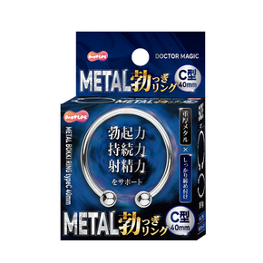 DOCTOR MAGIC メタル勃っき リング C型40ｍｍ