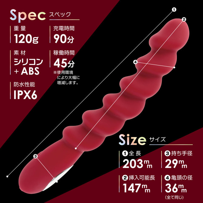 直6ツインターボ レッド 商品説明画像2