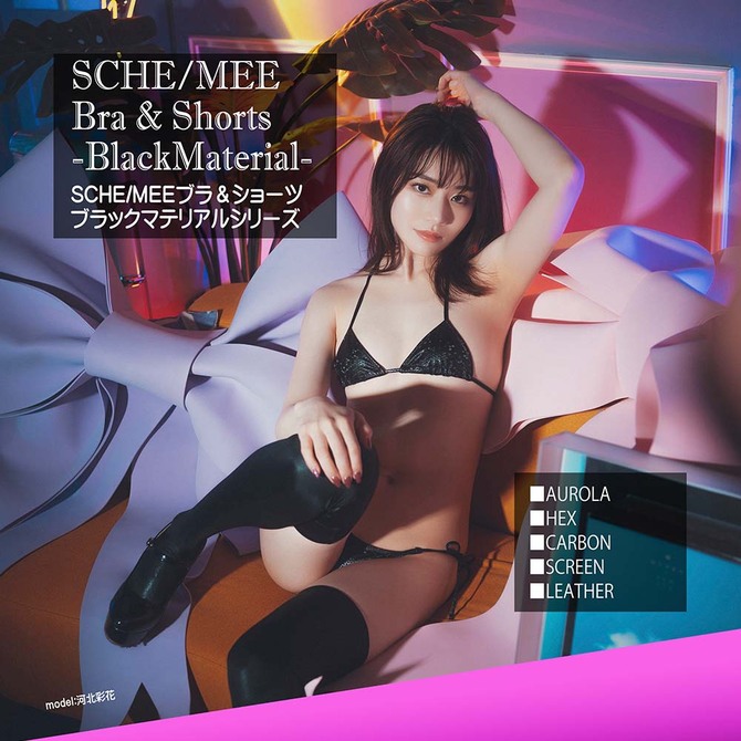 BLACKMATERIAL　マイクロビキニセットアップ／ＡＵＲＯＬＡ     PFT-037 商品説明画像1
