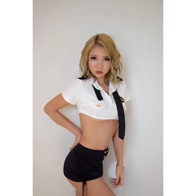 誘惑フライト　制服風セクシーコスチューム（１６３１） 商品説明画像5