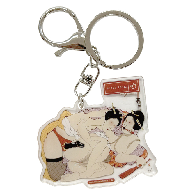 浮世絵口枷 キーホルダー 商品説明画像2