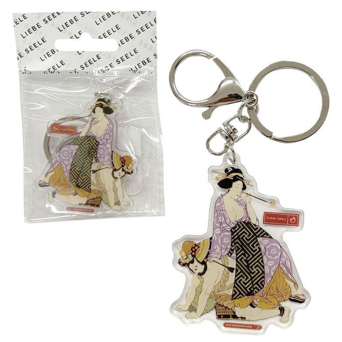 浮世絵乗馬鞭 キーホルダー 商品説明画像1