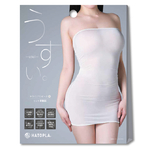 うすい。－ｕｓｕｉ－　タイトミニワンピース（白）     UHTP-193