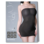 うすい。－ｕｓｕｉ－　タイトミニワンピース（黒）　UHTP-194