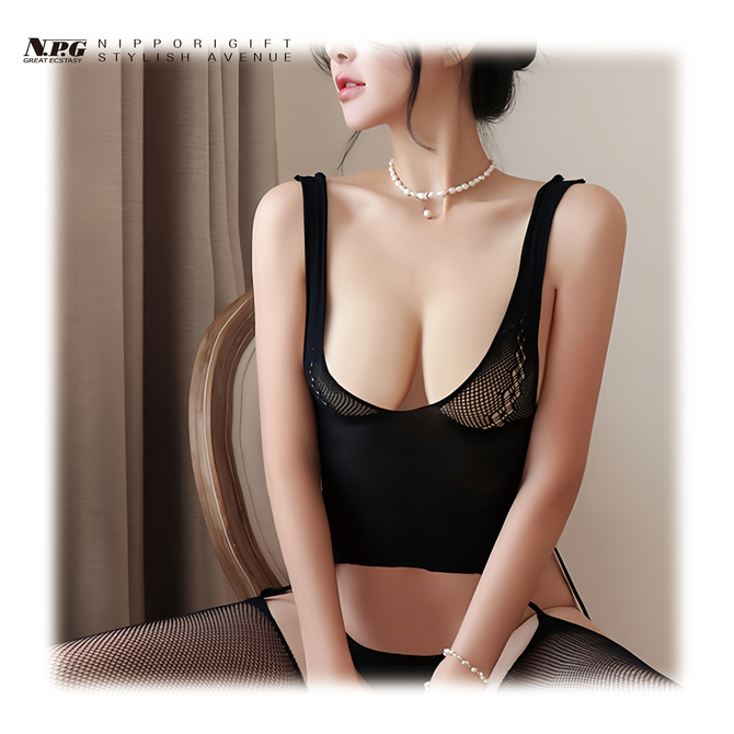 NIPPORIGIFT STYLISH AVENUE ガータービスチェ風ボディストッキング 商品説明画像4