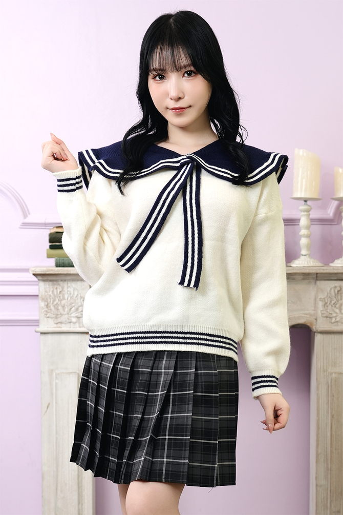 ロ〇ポップ制服　ホワイト KA0314WH 商品説明画像1