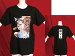 【販売終了・アダルトグッズ、大人のおもちゃアーカイブ】萌え画Tシャツブラック３ H9003BK コスチューム