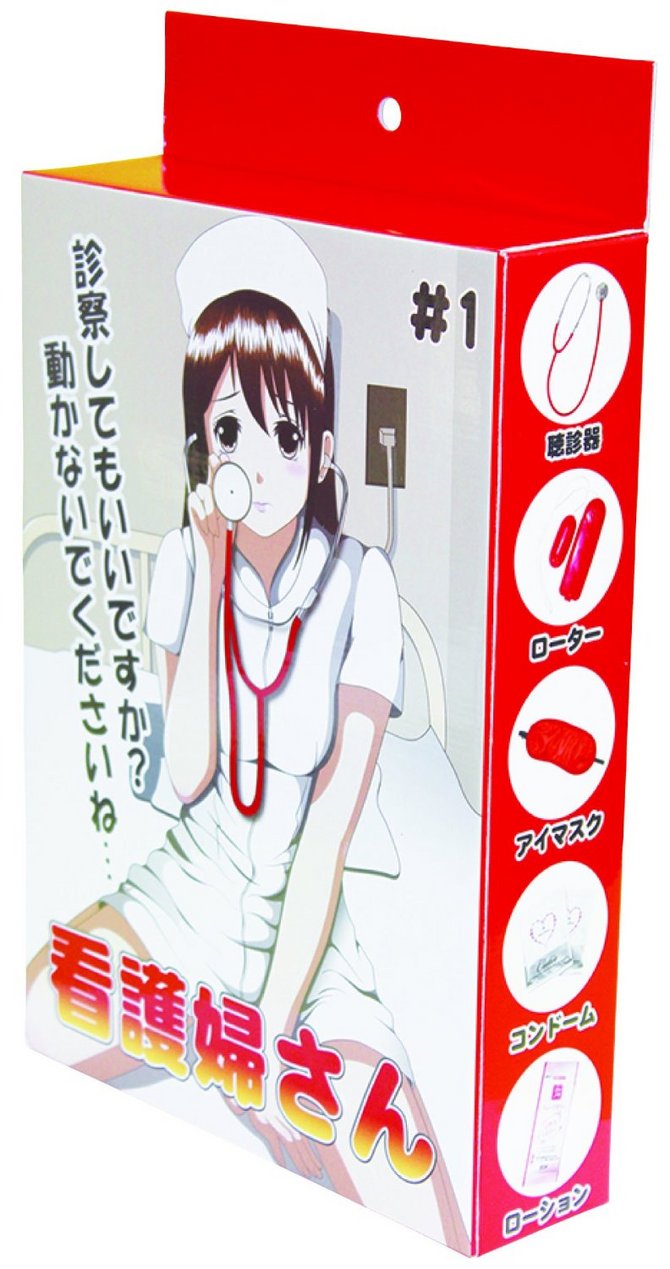 JUNCO コスチューム+5点セット No.1 看護婦さん (ローターその他オプション入り) 商品説明画像2