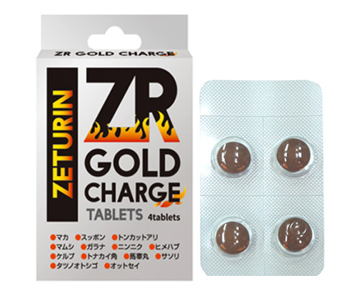 ZRゴールドチャージ タブレット4粒 商品説明画像1