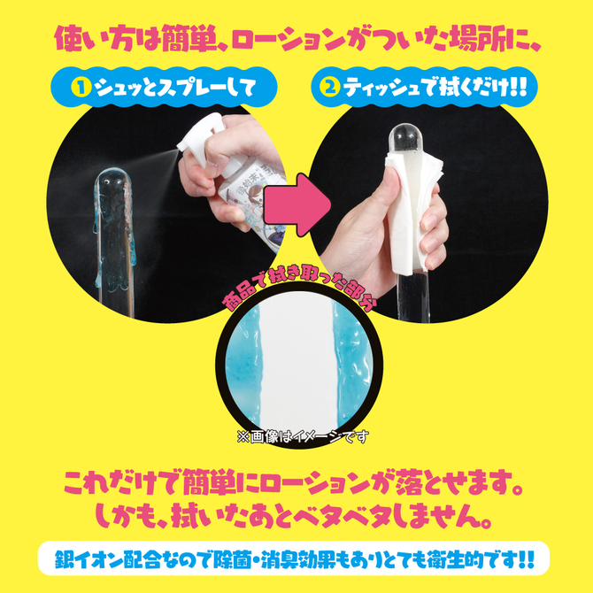 G PROJECT×PEPEE BODY CLEANER for LOTION   UGPR-074 商品説明画像3