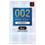 【OKAMOTO CONDOMS 0.02】オカモト ゼロゼロツー 0.02ミリ たっぷりゼリー　6個入り ゼロゼロツー（うすさ均一）