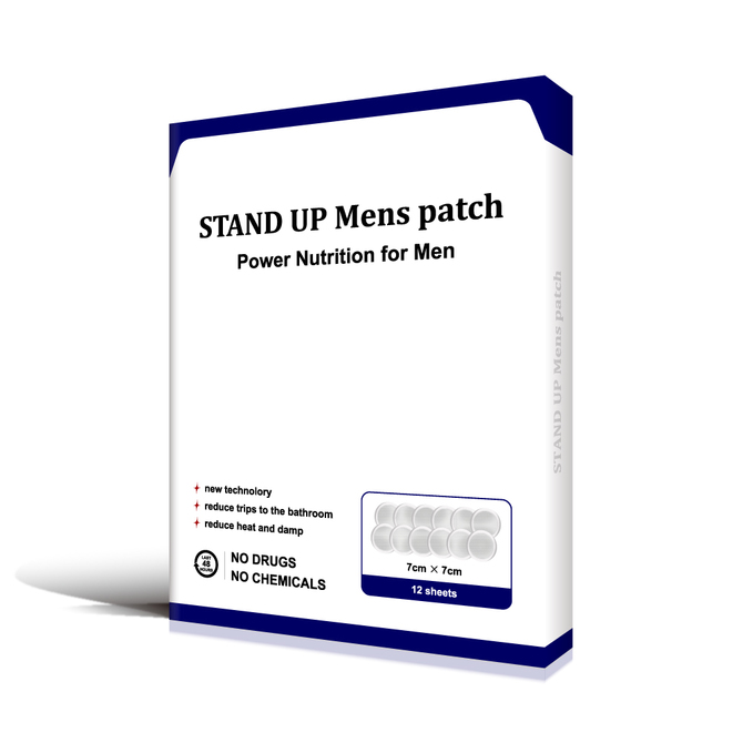 STAND UP Mens Patch～スタンドアップメンズパッチ～12sheets BOX 商品説明画像1