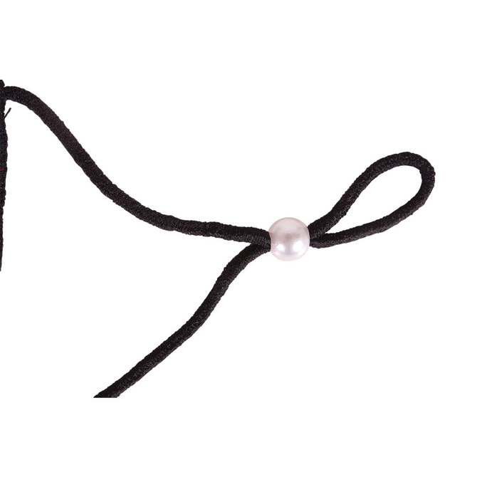 女性用　薔薇刺繍レースメッシュマスク　レッド（Ｘ０１４０ＲＥ） 商品説明画像6