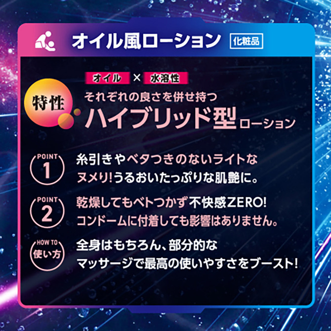 ZONEブースター　オイル風ローション 商品説明画像5