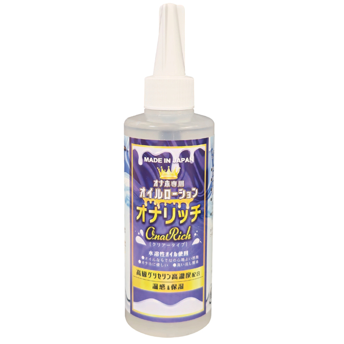 Ligre japan　オナホ専用オイルローション「オナリッチ」 200ml　Ligre-0301 商品説明画像1