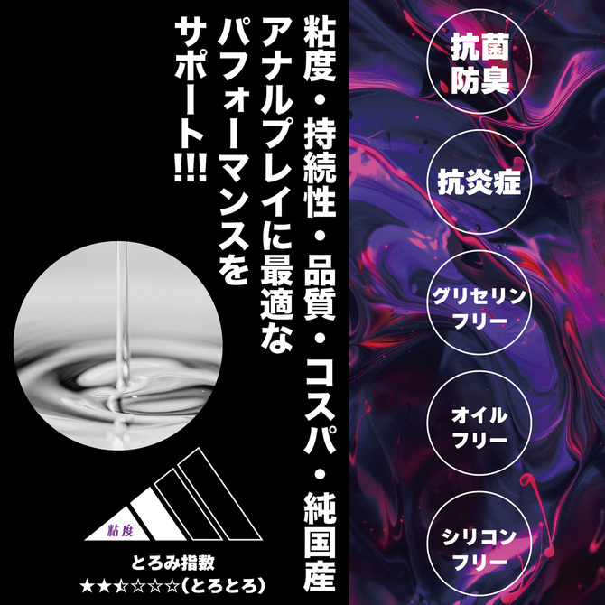 絶対イカせるアナルローション　ハードプレイ 200ml 商品説明画像3