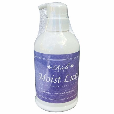 リッチ潤滑ゼリー　Moist Luxe(モイストリュクス)　ポンプタイプ　350ml 商品説明画像1