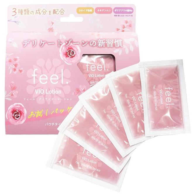 feel.VIO Lotion（フィールブイアイオーローション）7ml×5枚入 商品説明画像1