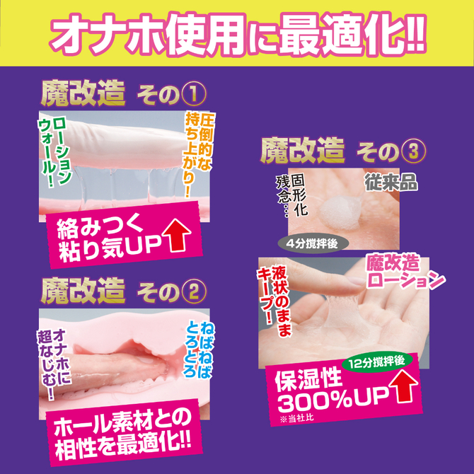 半熟サキュバス魔改造ローション　３７０ｍｌ     USDM-137 商品説明画像3