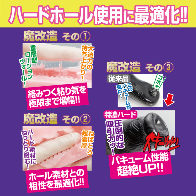 半熟サキュバス魔改造ローション　特濃ＨＡＲＤ　３７０ｍｌ 商品説明画像3
