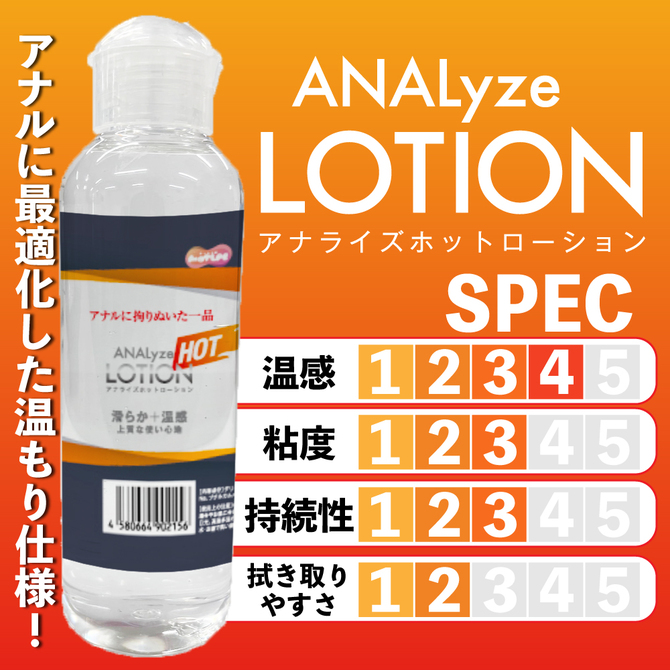 ANALyze HOTローション 150ml 商品説明画像3