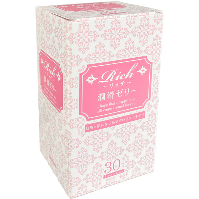 リッチ潤滑ゼリー　３０本入り　ソフトタイプ     YUTA-060 商品説明画像1