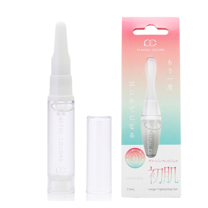 プレイフルカラーズ ヴァージンフィットジェル 初肌 商品説明画像2