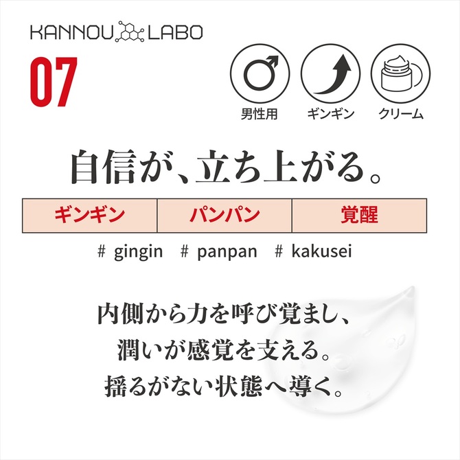 官能ラボ07　硬起クリーム 商品説明画像2