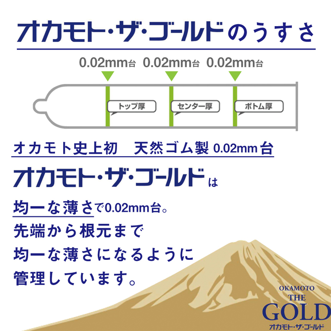 オカモト・ザ・ゴールド　4個入 商品説明画像2