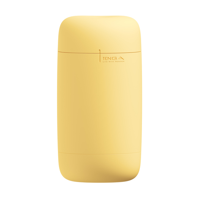 TENGA Puffy Custard Yellow	テンガ パフィー カスタードイエロー	PUF-004 商品説明画像1