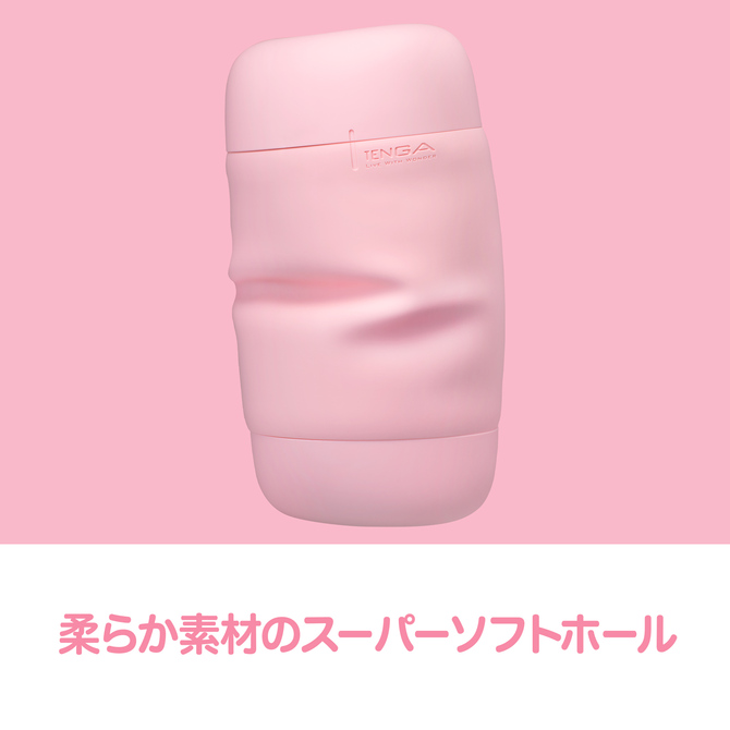 TENGA Puffy Strawberry Pink	テンガ パフィー ストロベリーピンク	PUF-005 商品説明画像3