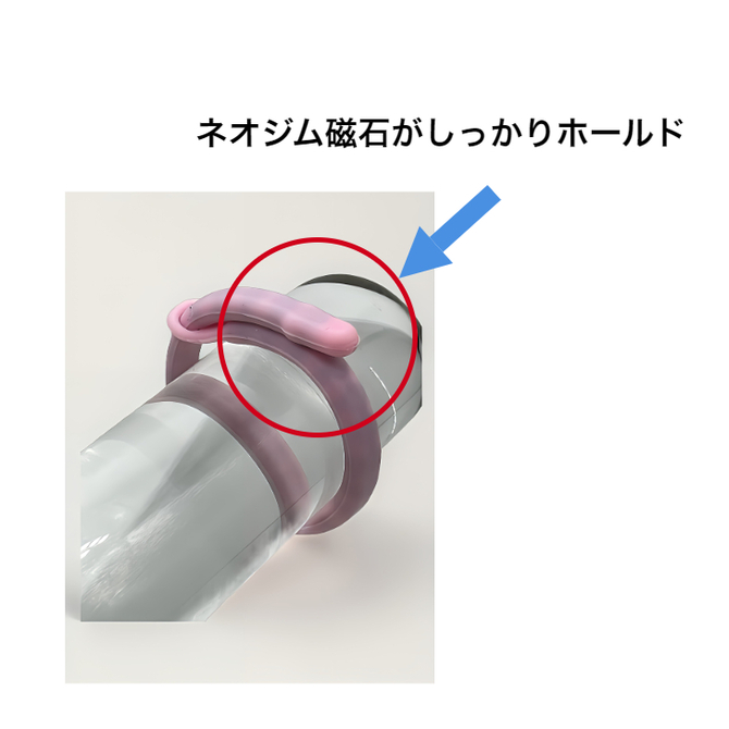 ちんかわ - ちんのかわがかぶらないようにするベルト - [日本製][包茎矯正][ネオジム磁石][簡単装着][ケース付き][フリーサイズ] 商品説明画像6