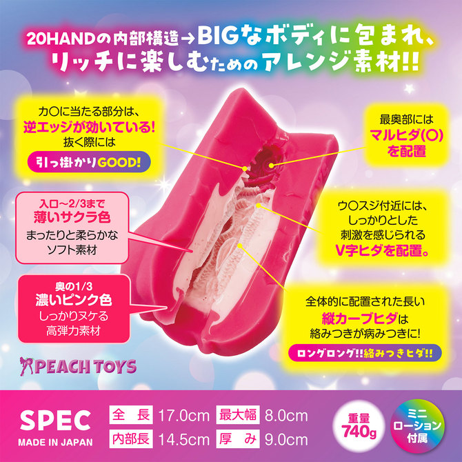 20HAND→BIG（トゥーゼロハンドビッグ） 商品説明画像3