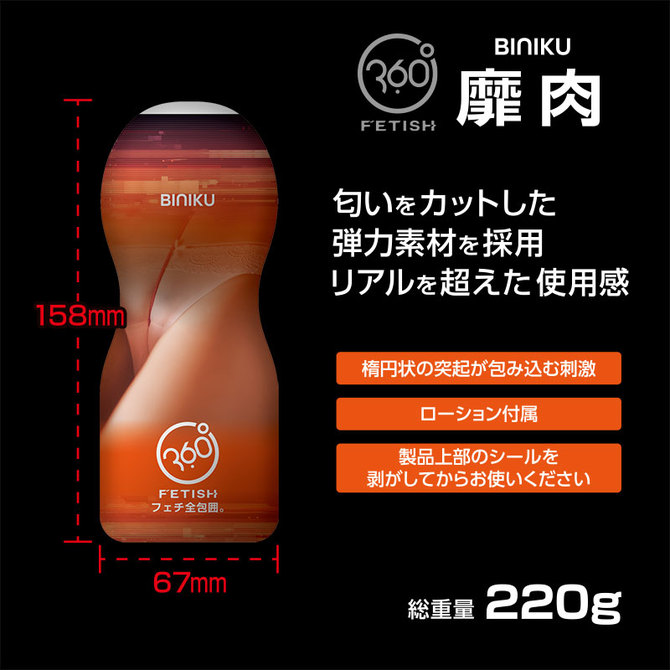 360 FETISH CUP HOLE 靡肉 商品説明画像2