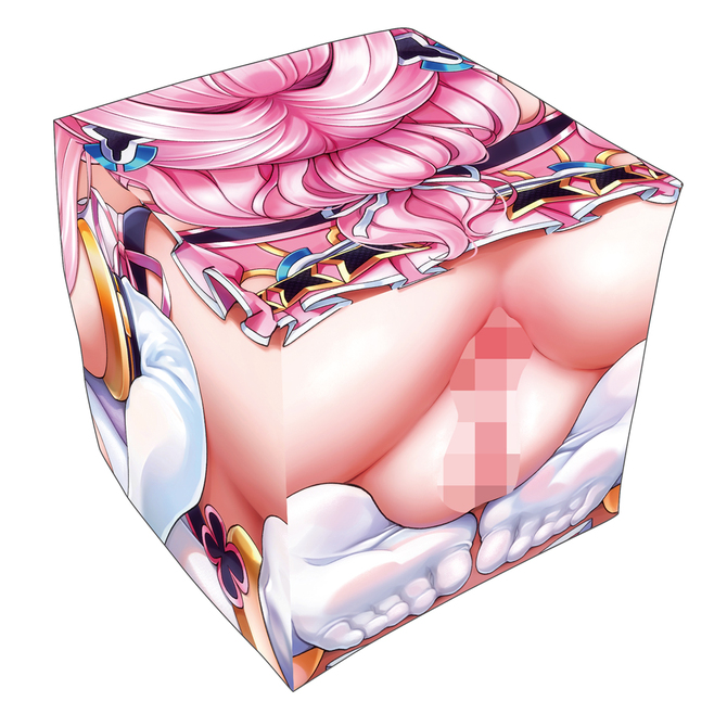 箱化インサートエアピローカバー＃6 チアリーピンク イラスト：v-mag	TAMS-1358 商品説明画像2