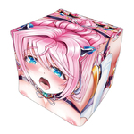 箱化インサートエアピローカバー＃6 チアリーピンク イラスト：v-mag	TAMS-1358